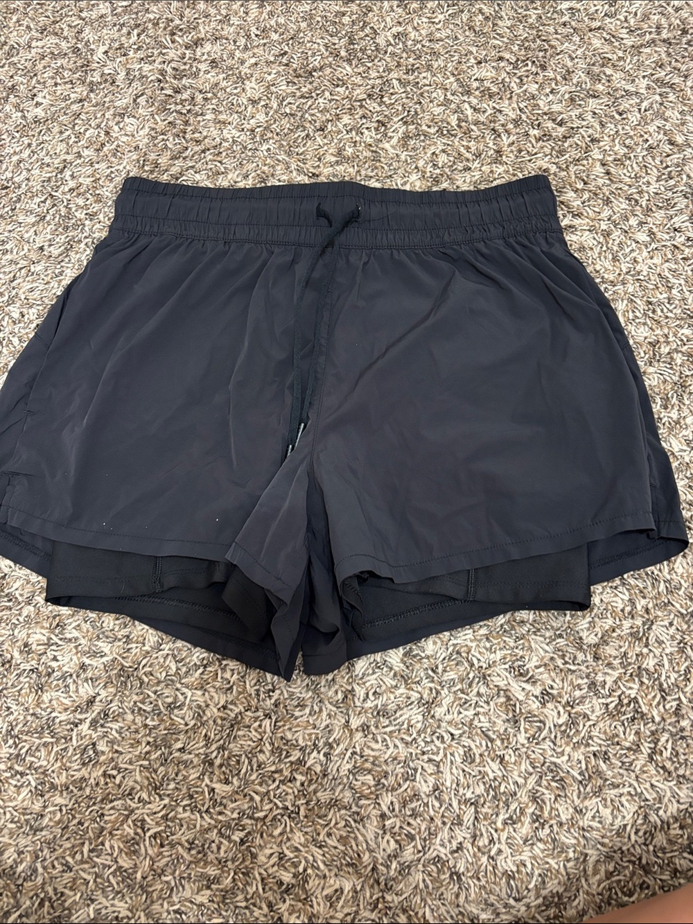 Spyder Black Women's Athletic Running Shorts